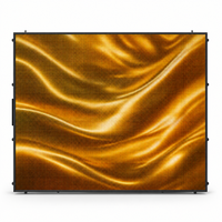 Mur vidéo LED couleur pleine P2.5 intérieur 4K UHD pour affichage des informations financières des filiales bancaires