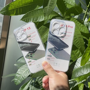 Оптовая продажа, прозрачный мягкий противоударный чехол из ТПУ для iPhone 16, 15, 14, 13, 12 X, Xs, Max, XR, 11, 8, 7, 17 - Product Image 5