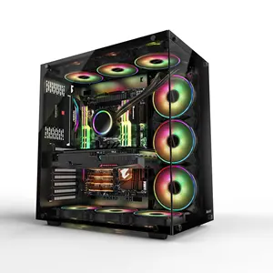 Computer Cases Towers Gaming Hot Sale Full Tower EATX Pc Gaming Computer Case