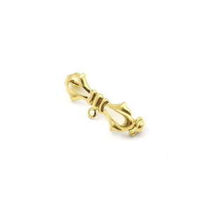 Broche de metal con lazo de aleación de zinc con gancho de seguridad para ropa, bolsos, accesorios de joyería, unisex - Product Image 5