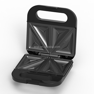 Station de petit-déjeuner <span class=keywords><strong>électrique</strong></span> AOJA 3-en-1 avec gaufrier, grille-sandwich et grill à hot-dogs détachable à double zone pour usage domestique - Product Image 2
