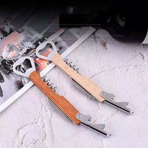 Tire-bouchon en bois de haute qualité avec poignée en bois, coffret cadeau, personnalisable pour mariage et fête, vente chaude - Product Image 3