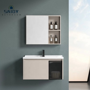 <span class=keywords><strong>Meuble</strong></span>-<span class=keywords><strong>lavabo</strong></span> moderne en PVC, <span class=keywords><strong>meuble</strong></span>-<span class=keywords><strong>lavabo</strong></span> flottant avec miroir <span class=keywords><strong>et</strong></span> évier pour la maison ou l'hôtel - Product Image 4