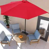 2021 хит продаж! Открытый полукруглый зонт от солнца, высокое качество, модный дизайн, садовый зонт