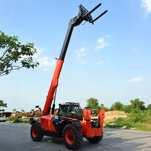 Produksi Harian Tinggi, Kecepatan Angkat Cepat, Laris Manis, <span class=keywords><strong>Telehandler</strong></span> Diesel 4x4 Baru 3 Ton, Mesin Konstruksi, Forklift Teleskopik Kompak - Product Image 1