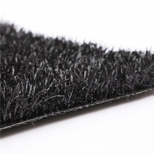 Ngoài trời nhà cỏ nhân tạo cỏ Mat đen tổng hợp vườn trang trí cho sân cảnh quan cho công viên cảnh quan - Product Image 5