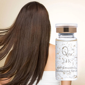 Q8 24K Pulidor Brillo Suero para el cabello Mejor fortalecimiento Brillo Aceite de argán Orgánico Nutritivo Cabello seco diario Etiqueta privada - Product Image 1