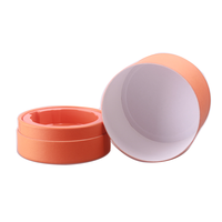 Emballage de cylindre en papier spécial personnalisé de haute qualité pour crème pour le visage avec insert