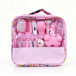 Ensemble de soins pour bébé <span class=keywords><strong>Pretty</strong></span> <span class=keywords><strong>Baby</strong></span>, kit de toilettage pour nouveau-né, 13 pièces, en matériau PP, avec coupe-ongles, cadeau de naissance - Product Image 1