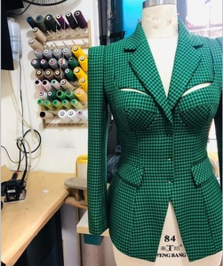 Servizi di Sartoria Personalizzata di Alta Qualità con Basso MOQ Completi Executive da <span class=keywords><strong>Donna</strong></span> e Blazer da <span class=keywords><strong>Donna</strong></span> di Nuovo Design - Product Image 3