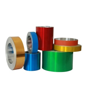 Materiale di prodotto elettronico conduttivo goffrato striscia di <span class=keywords><strong>alluminio</strong></span> rivestito di colore/bobina/rotolo con servizio di lavorazione della piegatura - Product Image 1