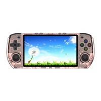 Vente en gros de consoles vidéo Powkiddy Rgb20s Gaming 5 pouces Console portable 40000 jeu rétro pour Psp1/Ps1/N64/G Ba/Snes/Md