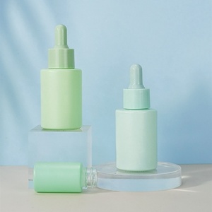 Serum <b>Bottle</b> Pastel Color Glossy pink Cosmetic <b>Bottle</b> 30ml 40ml 50ml 60ml Hair Oil <b>Dropper</b> <b>Bottle</b> - Product Image 2