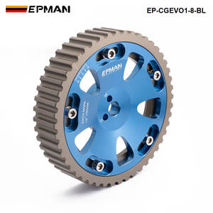EPMAN Eloxiertes Aluminium Einstellbares Nockenwellenrad für Mitsubishi Mirage 4G63 DOHC 93-01 EP-CGEVO1-8-BL - Product Image 3