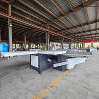 Scie à table coulissante MJ3200 3200mm pour la découpe de panneaux de bois pour l'usine de meubles
