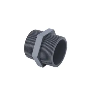 High Quality Drainage And Water Supply Plastic Hydroponic Pvc/Upvc/Pp Fitting 3 / 4 "inch Plastic Pipe And Fitting