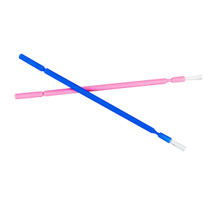 Paquete de 100 Aplicadores de Microcepillos Desechables, Cepillo Portátil para Limpiar Pegamento de Pestañas, para Extensiones de Pestañas - Product Image 2