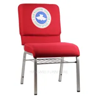 Atacado mobília áfrica igreja logotipo conferência interlock cadeiras igreja
