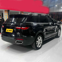 Voiture d'occasion pas chère Zotye T800 2018 2.0T Transmission automatique 7 places SUV d'occasion Toit ouvrant panoramique Pneus larges R19 Véhicules tout-terrain