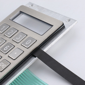 18 phím số Kim Loại Tùy chỉnh-thực hiện bàn phím không thấm nước với chữ nổi - Product Image 5