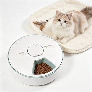 Fast Shipment In Stock Pet Feeder Voice Prompt Anti-Leak Large Hopper Pet Food <b>Dispenser</b> - Product Image 1