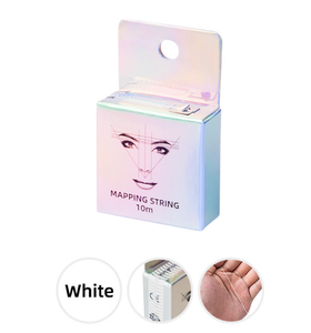 10m Extractable Tattoo Pre Ink Mapping String Ruler Brow Microblading Measuring Marker <strong>Thread</strong> for Marking Symmetrical <strong>Eyebrows</strong> - Product Image 3