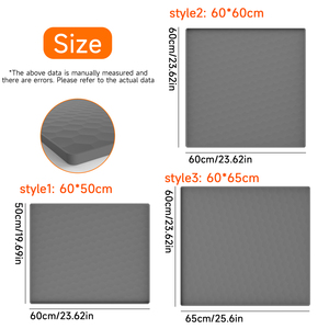 Tapis de protection supérieur en silicone lavable pour laveuse et sécheuse Tapis de rangement supérieur en silicone écologique pour machine à laver - Product Image 5