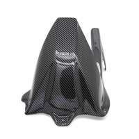 Couvercle de garde-boue de garde-boue de roue arrière noir carbone pour BMW S1000RR S1000R 2009 - 2019