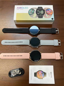 Montre connectée HK85, écran tactile AMOLED 1,43 pouces, appels Bluetooth, NFC, moniteur de fréquence cardiaque, verrouillage par mot de passe, IP67, santé des femmes - Product Image 5
