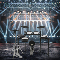 Hailun WD-09 Instrument de percussion électronique pour grosse caisse électrique avec têtes de batterie