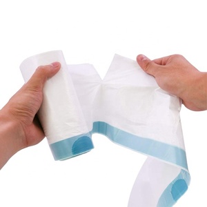 ถุงขยะแบบมีเชือกผูก ขนาด 4 แกลลอน ถุงใส่ขยะแบบใส ถุงใส่ขยะ - Product Image 4
