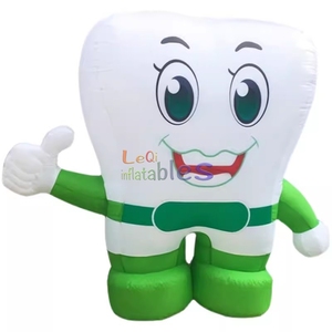 Denti gonfiabili giganti per la pubblicità del dente della clinica dentale evento pubblicità modello gonfiabile dei denti per la vendita - Product Image 4