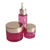 Pot en plastique PETG personnalisé avec logo, 50g, vide, pour crème cosmétique, avec couvercle en aluminium et plastique, pour pommade capillaire, beurre corporel