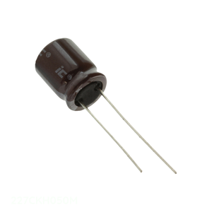 Condensador de Canal de Fabricante 220 uF CAP ALUM 220UF 20% 50V RADIAL TH de Montaje a Través de Orificio 227CKH050M - Product Image 1