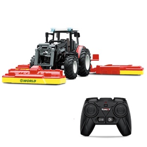 2025 plus récent 6664 radiocommande <span class=keywords><strong>tracteur</strong></span> agricole pulvérisation <span class=keywords><strong>tondeuse</strong></span> 1/24 échelle 2.4GHz 6CH électrique RC foin tondeuses modèle de camion pour les enfants - Product Image 1