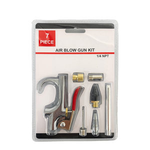 Kit de pistolet à air comprimé à bas prix pistolet à poussière Pistola 7 pièces ensemble d'outils de soufflage pneumatique dépoussiéreur d'air - Product Image 2