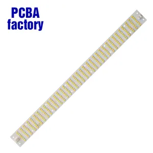 耐久性のあるハイパワーLEDアルミニウム電子回路PCB 12w 15w 18w 24w30wロングLEDライトPCBボードOem PCB PCBサプライヤー