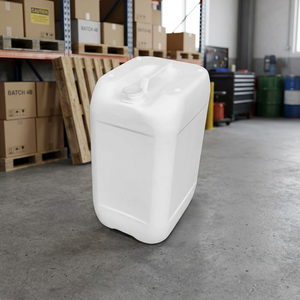 Bidon en plastique épais LAR TN1118 25L en PEHD, empilable, pour contact alimentaire, stockage industriel, eau - Product Image 3