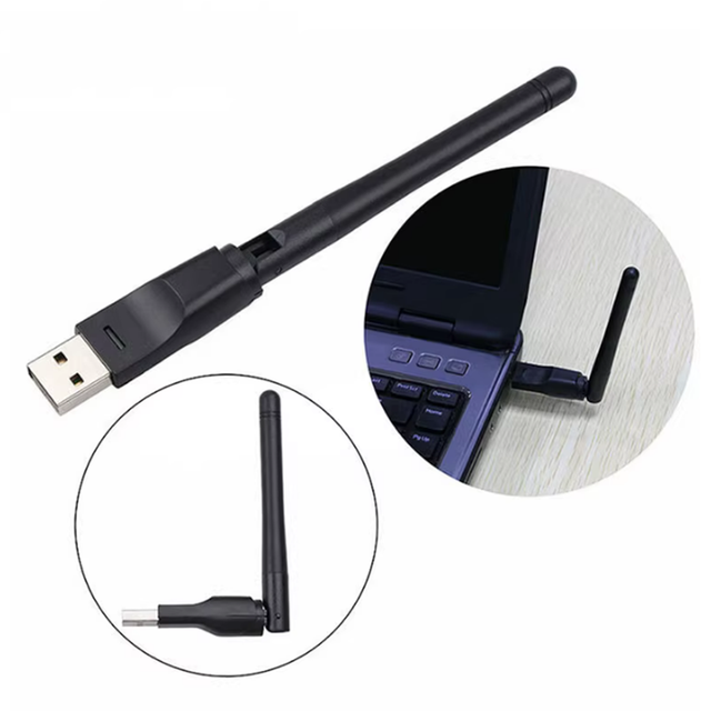 MT7601 Mini USB WiFi Adapter 150Mbps Wireless Network Card RTL8188 Network Card Wi-Fi Receiver for PC Desktop Laptop 2.4GHz