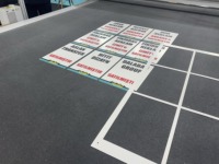 Plotter de Corte Plano KARTECH 1300mm X 2500mm 1600mm X 2500mm Corta Láminas de Espuma de 100mm de Espesor