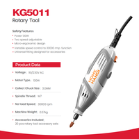 Outil rotatif KINGVOSPRO KG5011 3000 tr/min, machine de meulage d'usine, outil rotatif électrique, fabricant d'outils rotatifs