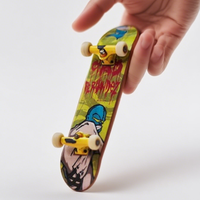 Roues de fingerboard professionnelles en plastique CNC 60D 70D à haute vitesse, longue durée de vie, avec roulement à billes à gorge profonde et cage en céramique