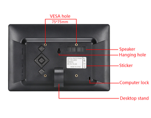 2026 Fashion Motion Sensor Digital Photo <b>Frame</b> 10 Inch Advertising Player Mp3 Picture Video Player 10" LCD Digital <b>Frames</b> - Product Image 5