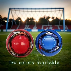 Ballon de football personnalisé en PU taille 5 avec logo sur mesure pour l'entraînement, les matchs et les jeux sportifs - Product Image 6
