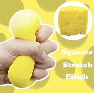 Jouet de pression en forme de <span class=keywords><strong>fromage</strong></span> carré, créatif, anti-stress, nouveauté transfrontalière - Product Image 3