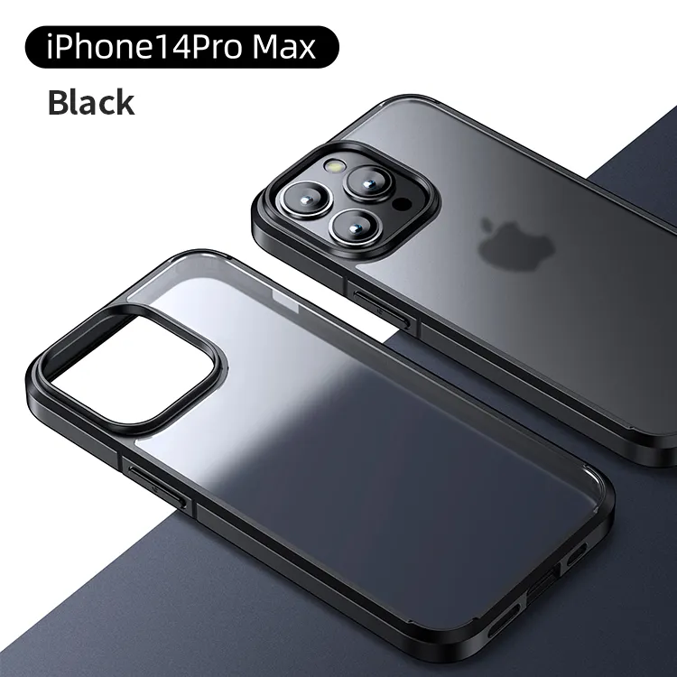 เคสโทรศัพท์กันตกสำหรับ iPhone,เคสป้องกันการกระแทก12 11 Pro Max ป้องกันลายนิ้วมือสีด้านด้านกันกระแทกดีไซน์ใหม่สี่มุม