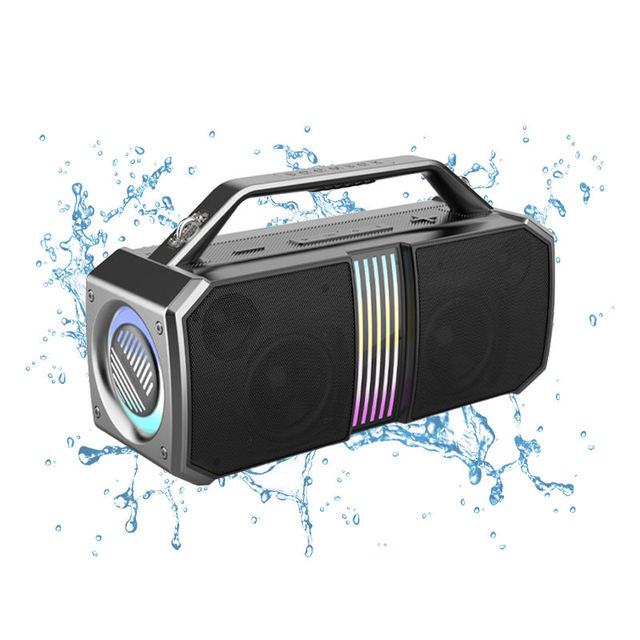 Outdoor Bloothtooth Audio Bluetooth100w Super Bass Rgb Neodymium 10 Inch Portable Diffuser Waterproof Speaker