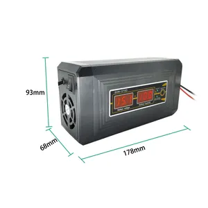 Carregador de bateria automotiva 12v 8a, carregamento de bateria de carro inteligente, rápido, automático, seco, chumbo ácido
