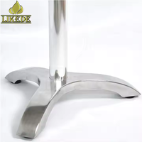 Base de table à tréteaux en acier inoxydable 304 de qualité supérieure, robuste, pour table de salle à manger, mobilier de bureau et de conférence