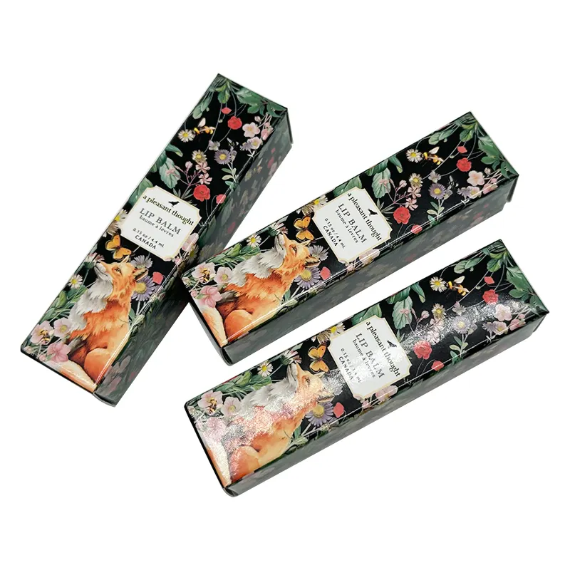 Boîte à ongles imprimée de style floral boîte à vernis à ongles permanente personnalisée